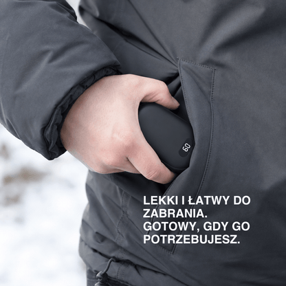 Podwójny Ogrzewacz Rąk – Ładowalny Ocieplacz do Kieszeni