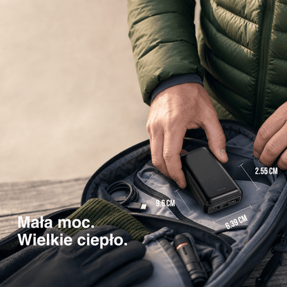 NaturWide Powerbank 5.000 mAh (5 V/2 A) – Do Ubrań Grzewczych
