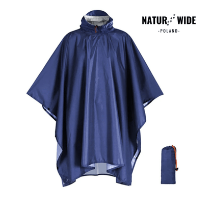 Wielofunkcyjne ponczo przeciwdeszczowe 3-w-1 – folia gruntowa i lekki namiot