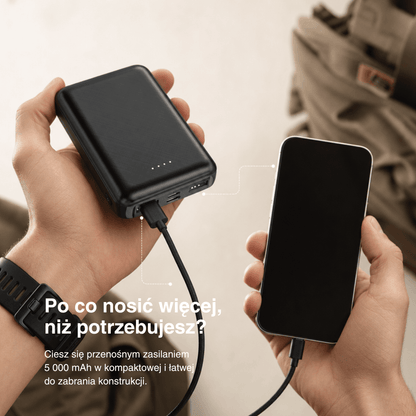 NaturWide Powerbank 5.000 mAh (5 V/2 A) – Do Ubrań Grzewczych