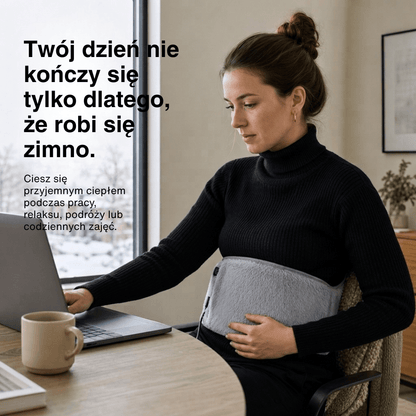 Podgrzewacz elektryczny 3-poziomowy – Ogrzewacz na talię i przenośny pas grzewczy