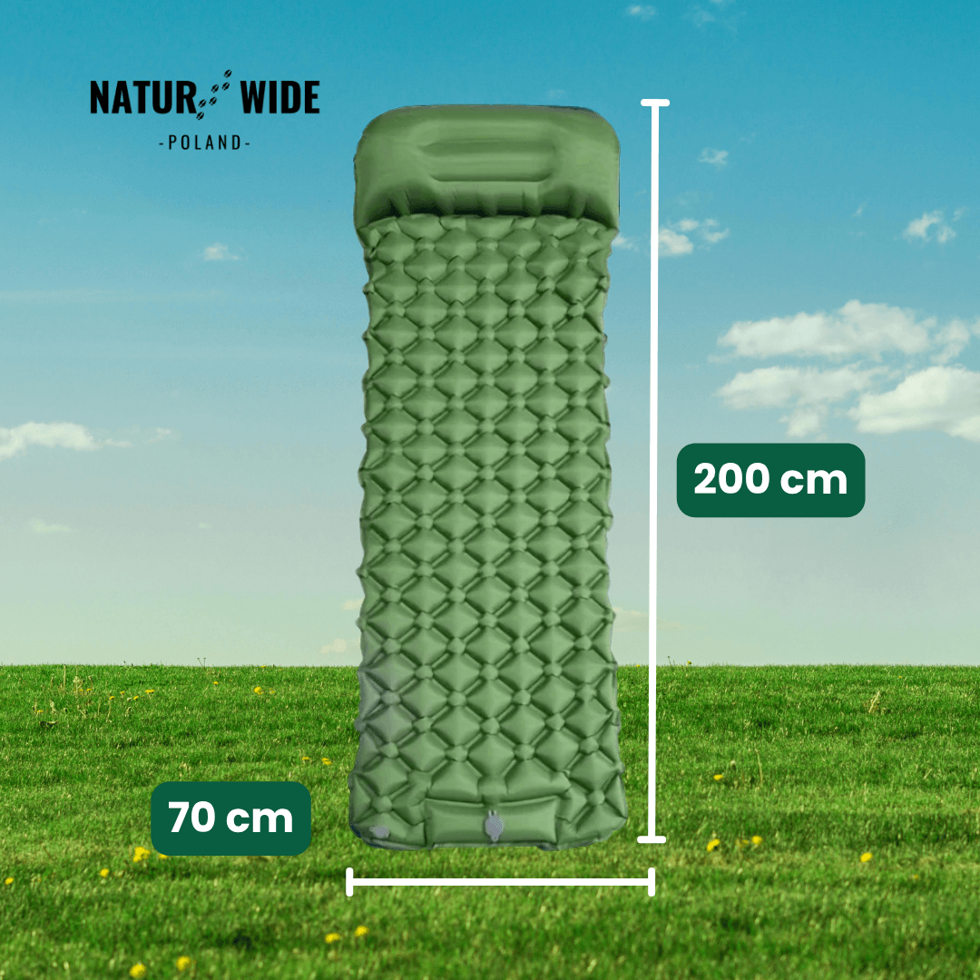 Ultralekki Materac Kempingowy – Kompaktowy i Idealny na Każdą Przygodę