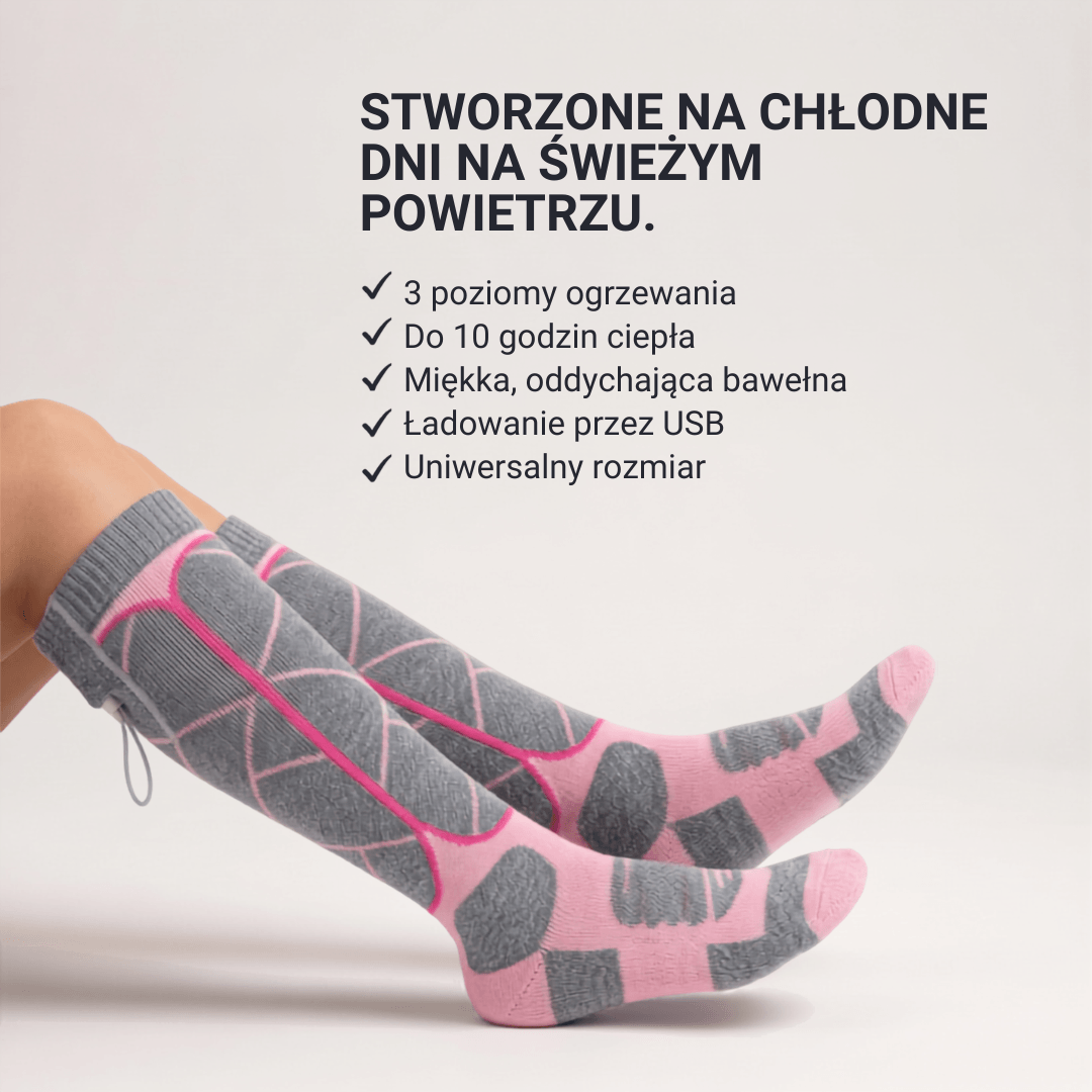 Skarpety podgrzewane z bawełny, 3 poziomy – widok 4