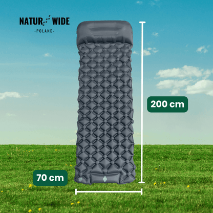Ultralekki Materac Kempingowy – Kompaktowy i Idealny na Każdą Przygodę