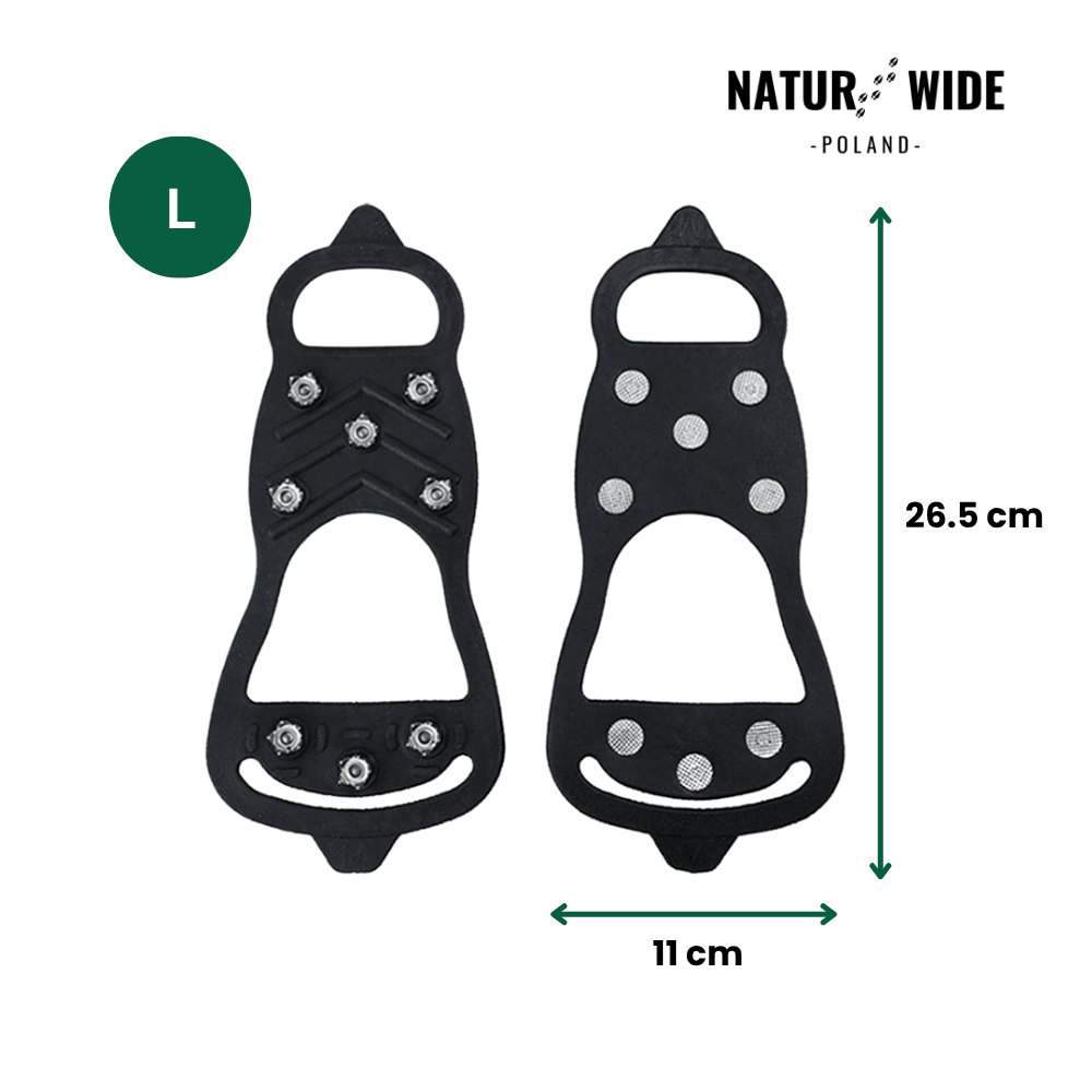 Antypoślizgowe Raki na Buty – Pewna Trakcja na Lodzie i Śniegu