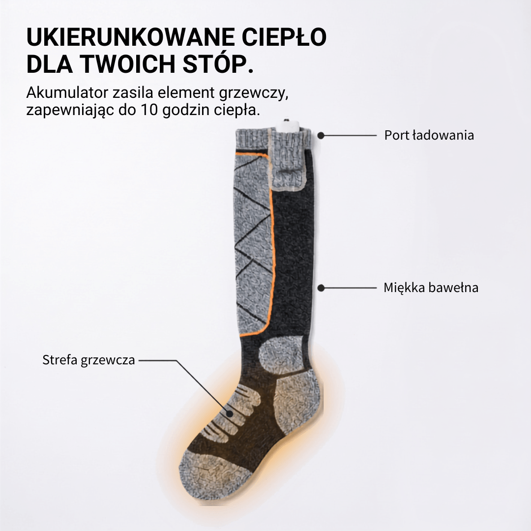 Skarpety podgrzewane z bawełny, 3 poziomy – widok 15