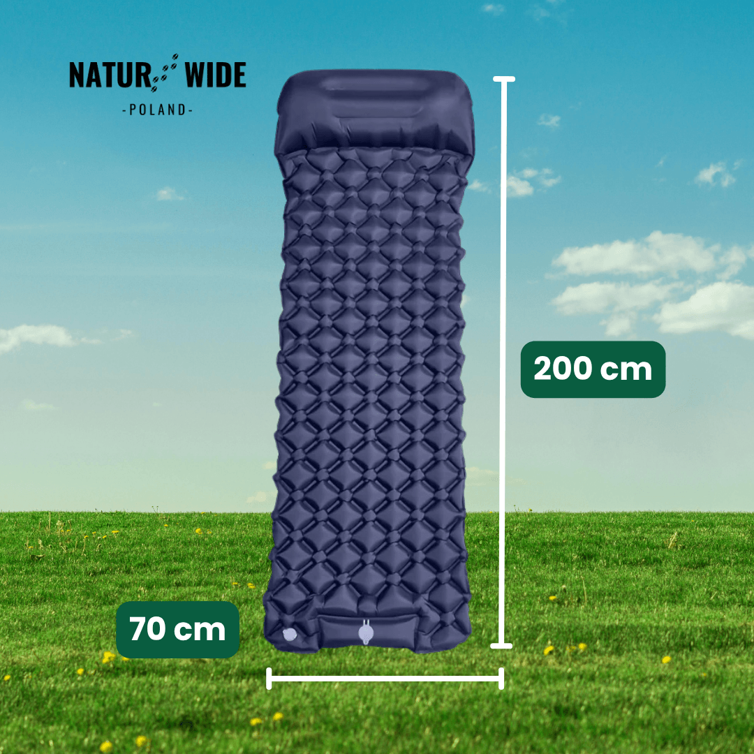 Ultralekki Materac Kempingowy – Kompaktowy i Idealny na Każdą Przygodę