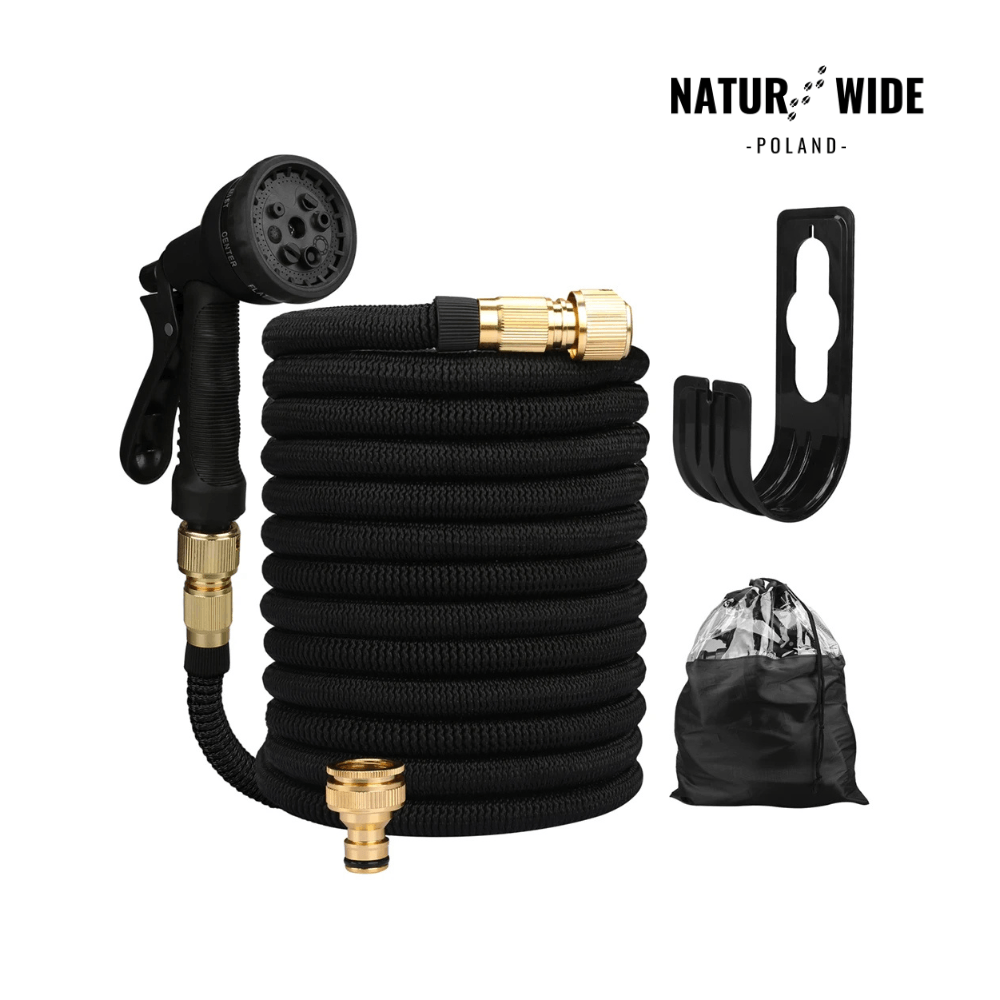 AquaFlex Pro – elastyczny wąż ogrodowy z 8 funkcjami natrysku