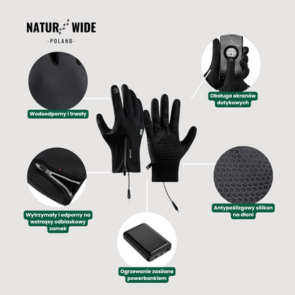 Rękawice ogrzewające – ekstremalna ochrona zimowa