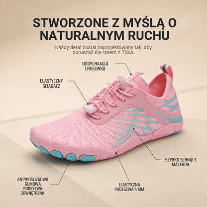BareFlex – Buty Barefoot dla Zdrowego Chodzenia, Zatwierdzone przez Podologów (Unisex)