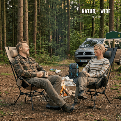 Składane Krzesło Kempingowe Naturwide – Przenośne i Wygodne