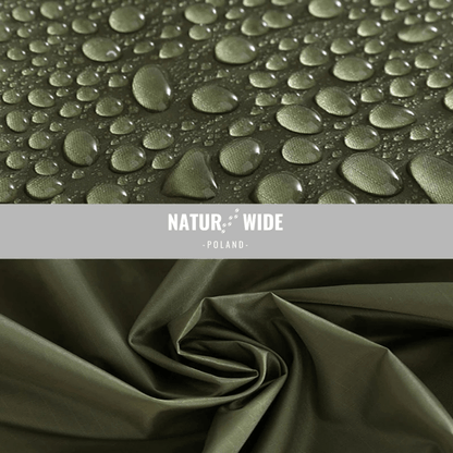 Wielofunkcyjne ponczo przeciwdeszczowe 3-w-1 – folia gruntowa i lekki namiot