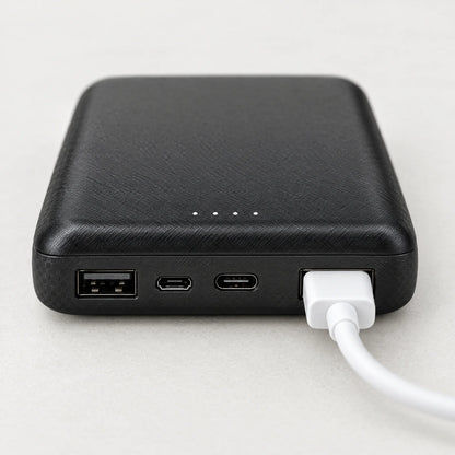 Złącza powerbanku: USB-A, Micro-USB, USB-C i USB-A