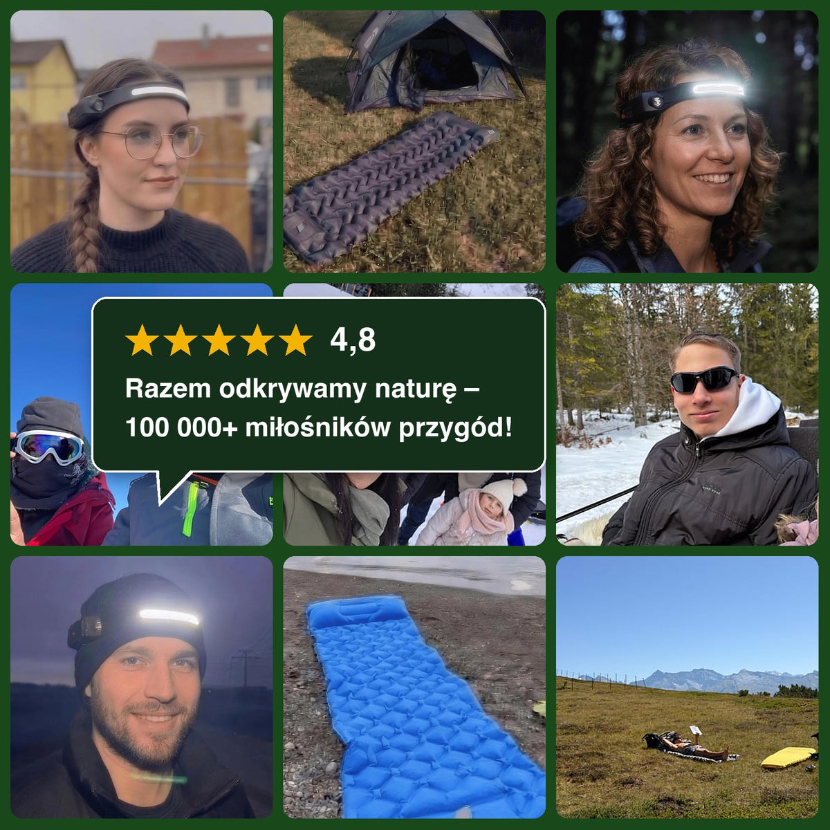 Zdjęcia klientów: razem odkrywamy naturę – 100 000+ miłośników przygód
